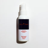 Peloton sunscreen spray bottle on a white background