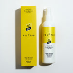 PELOTAN sunscreen bottle and packaging on a white background. Official product of the Tour de France.