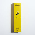 Yellow box of Peloton sunscreen with SPF 30 on a white background